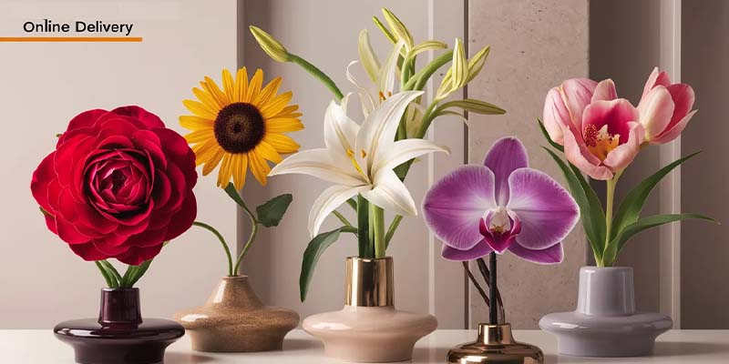 5 Beautiful Flowers Available for Online Delivery