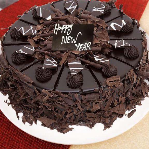 New Year Black Forest Cake - Your Koseli Celebrations