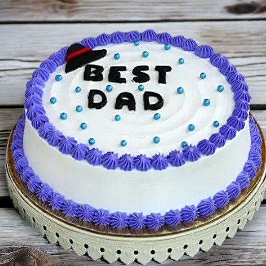 Checkered Cool Cake - Online Cake Delivery from Bakersfun