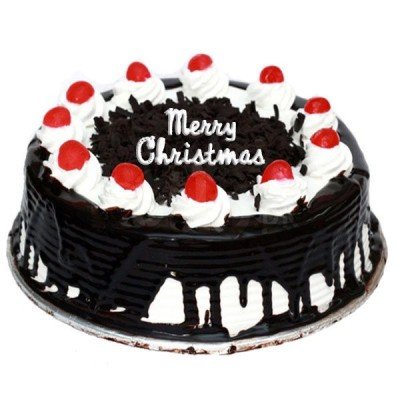 Buy Christmas Theme Cake Online. Custom Cake Noida & Gr Noida – Creme Castle